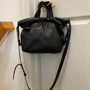 MADEWELL "The Piazza Crossbody Bag" in Black - Worn once